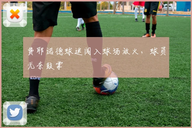 费耶诺德球迷闯入球场放火，球员无奈鼓掌