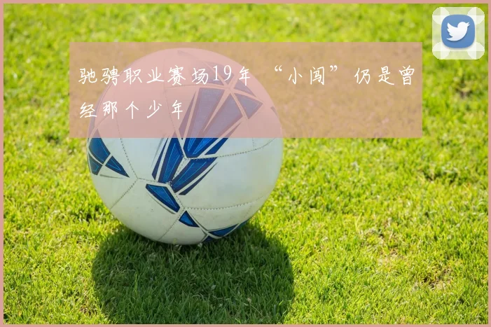 驰骋职业赛场19年 “小闯”仍是曾经那个少年
